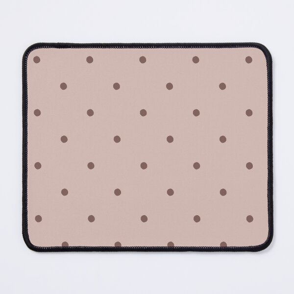 Item preview, Dusty Rose and Chocolate Polka Dots | Coquette Aesthetic Pink Dot Pattern | Minimalist Brown Polka Dot Art | Vintage Rose Pink Dotted Seamless | Mocha and Pink Polka Dot Pattern designed and sold by VivaFy.