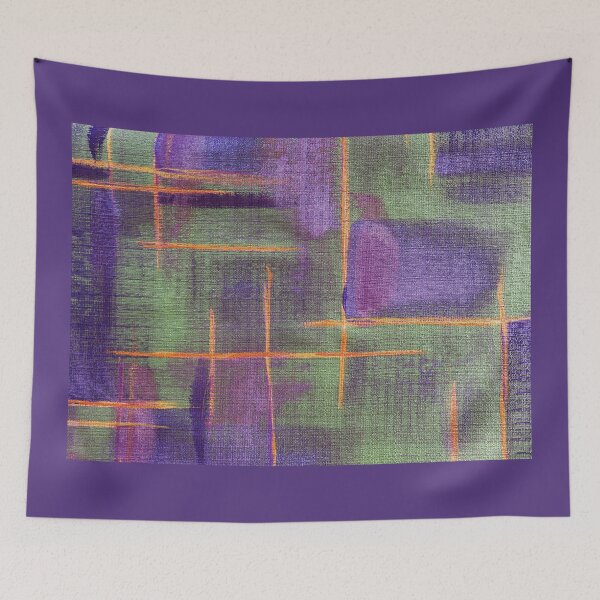 Item preview, Passages - Dignity Care #1 metallic textile paint on fabric designed and sold by ChillonLeachArt.