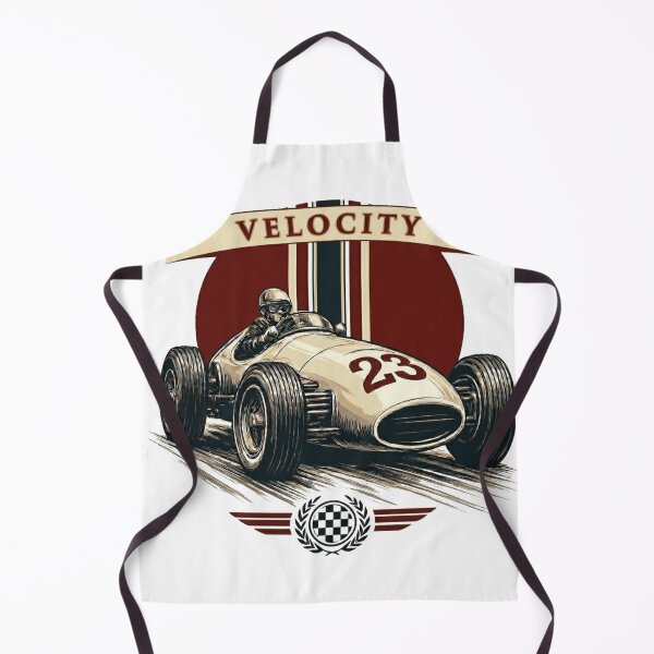 Item preview, Vintage Racing Velocity Car designed and sold by Northern Glow Art.