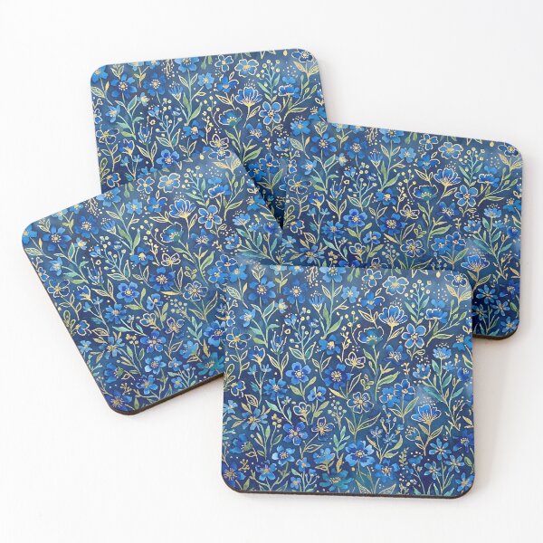 Item preview, Little Blue Flowers designed and sold by GraphicsClub.