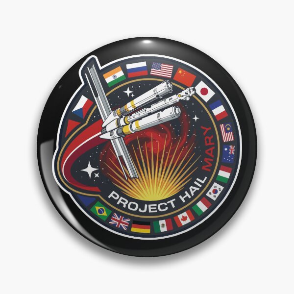 Item preview, Project Hail Mary Mission Patch designed and sold by kjanedesigns.