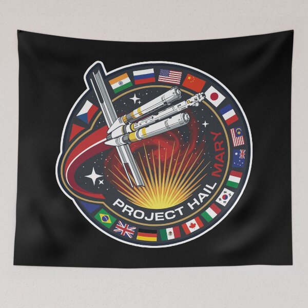 Item preview, Project Hail Mary Mission Patch designed and sold by kjanedesigns.