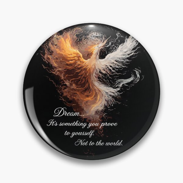 Item preview, Phoenix Dream Motivational Quote Artwork designed and sold by ABHIMANYU519.