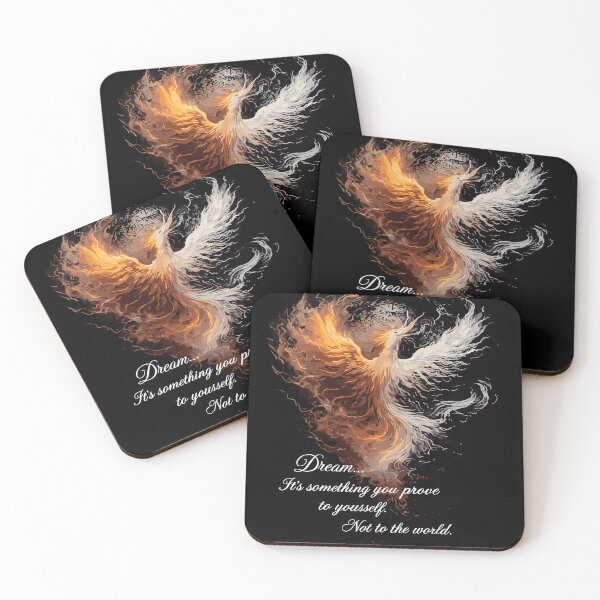 Item preview, Phoenix Dream Motivational Quote Artwork designed and sold by ABHIMANYU519.