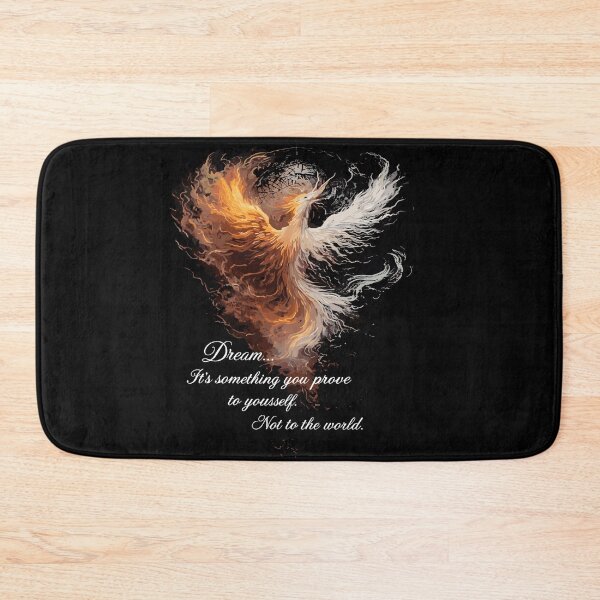 Item preview, Phoenix Dream Motivational Quote Artwork designed and sold by ABHIMANYU519.