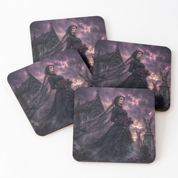 Item preview, Dark Gothic Mourning Bride: Ethereal Graveyard Atmosphere designed and sold by kabucino.