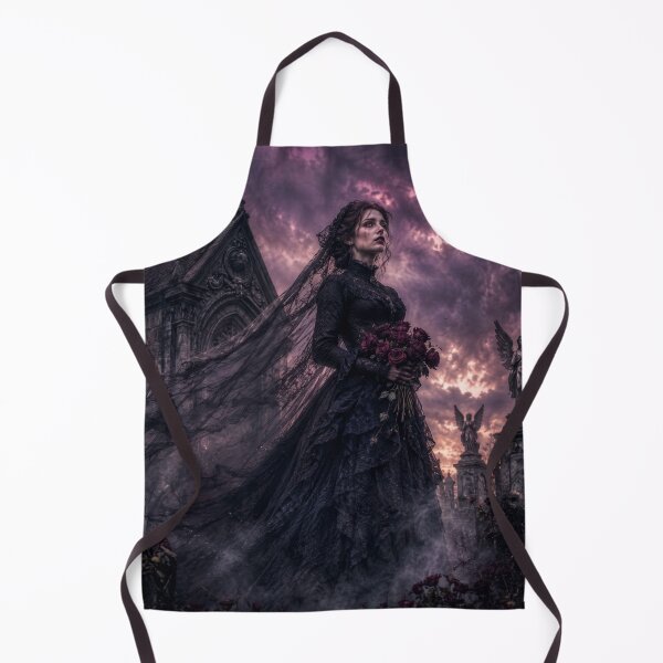 Item preview, Dark Gothic Mourning Bride: Ethereal Graveyard Atmosphere designed and sold by kabucino.