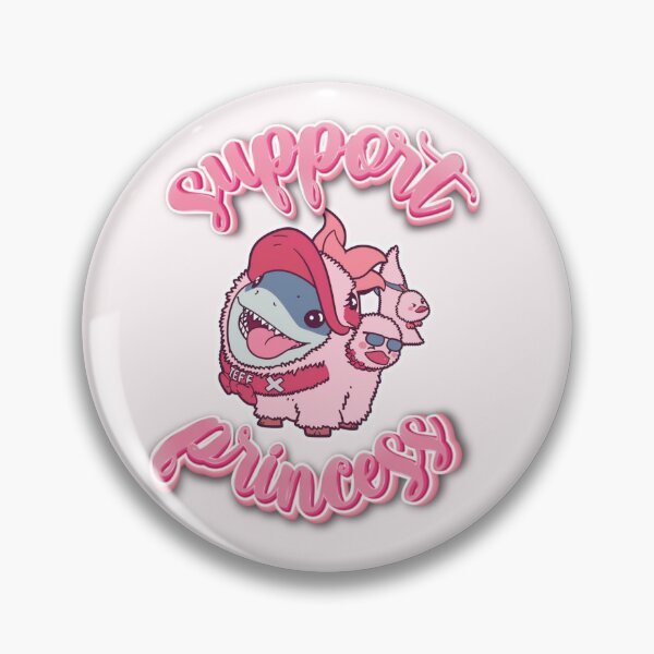 Item preview, Support Princess Jeff the Land Shark Design | Cute Marvel Rivals Gamer Girl Merch | Pink Kawaii Gaming Aesthetic designed and sold by girlgamerstudio.