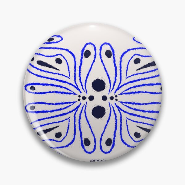 Item preview, Erro Creative Nocturnal Butterfly Tile: Abstract Pattern  designed and sold by erro creative.