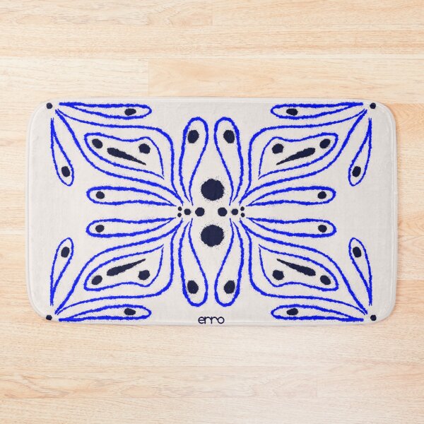 Item preview, Erro Creative Nocturnal Butterfly Tile: Abstract Pattern  designed and sold by erro creative.