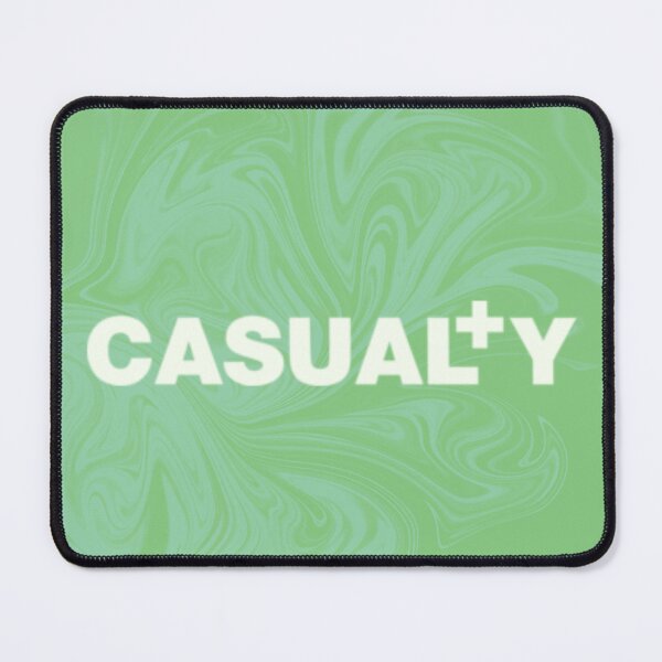 Item preview, Green Marble Effect Swirl Casualty designed and sold by Rebeccasummerx.