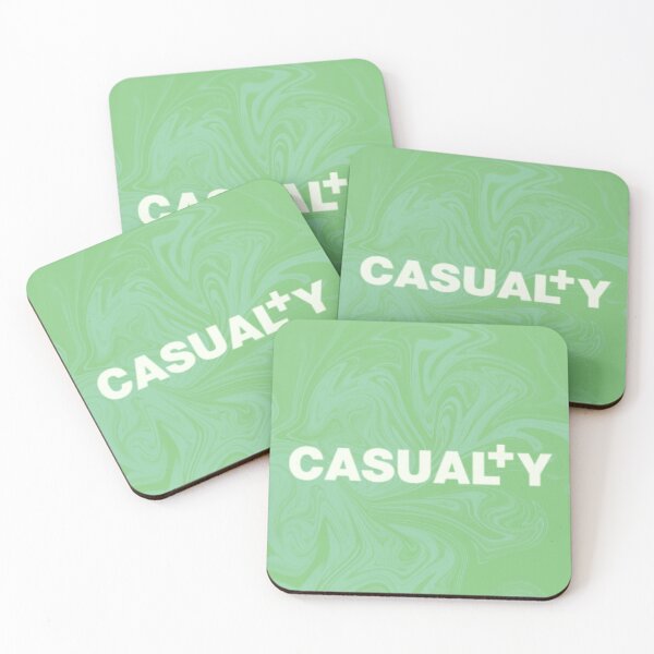 Item preview, Green Marble Effect Swirl Casualty designed and sold by Rebeccasummerx.