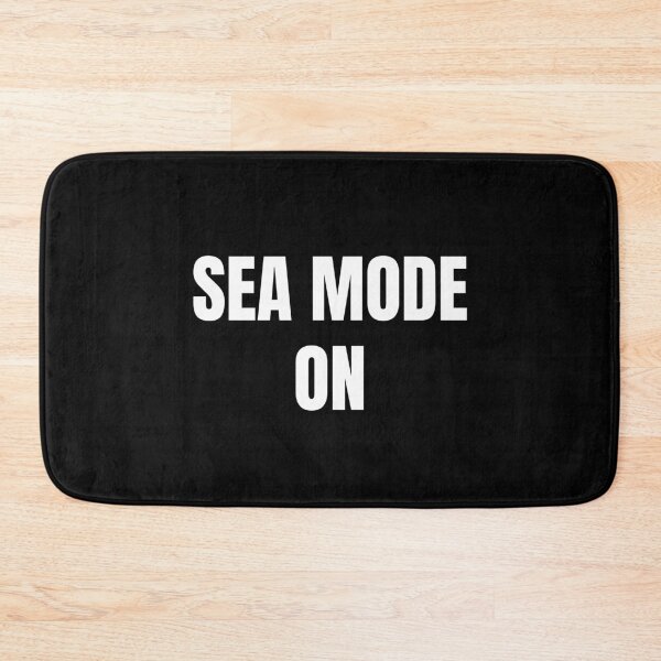 Item preview, Sea Mode On (White) designed and sold by ShipCrewNation.