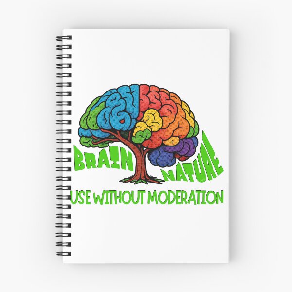 Item preview, Brain Nature: Use Without Moderation - Vibrant Pop Art Tree designed and sold by re2m.