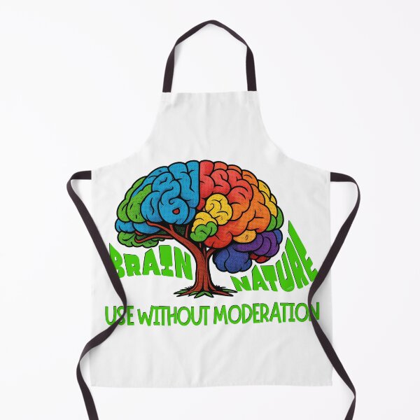 Item preview, Brain Nature: Use Without Moderation - Vibrant Pop Art Tree designed and sold by re2m.