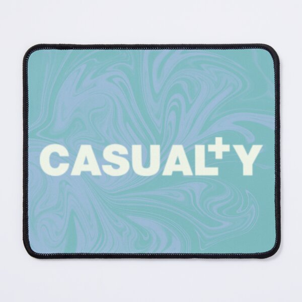 Item preview, Blue Marble Effect Swirl Casualty designed and sold by Rebeccasummerx.