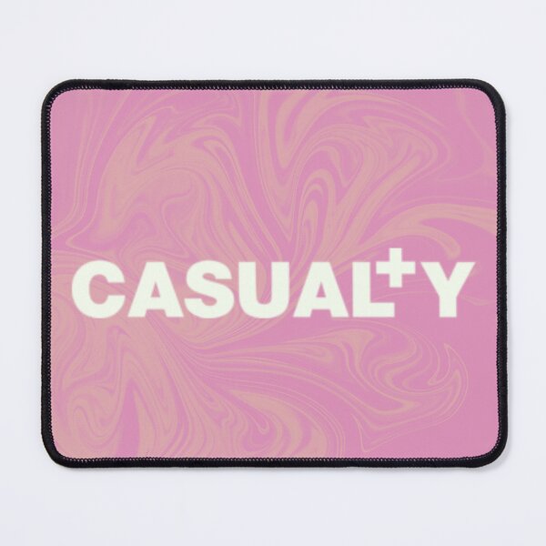 Item preview, Pink Marble Effect Swirl Casualty designed and sold by Rebeccasummerx.
