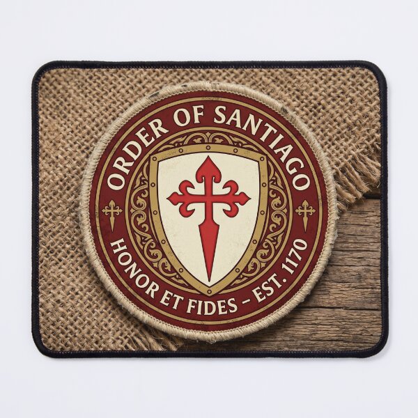 Item preview, Order of Santiago – Medieval Emblem Badge designed and sold by ElNiro.