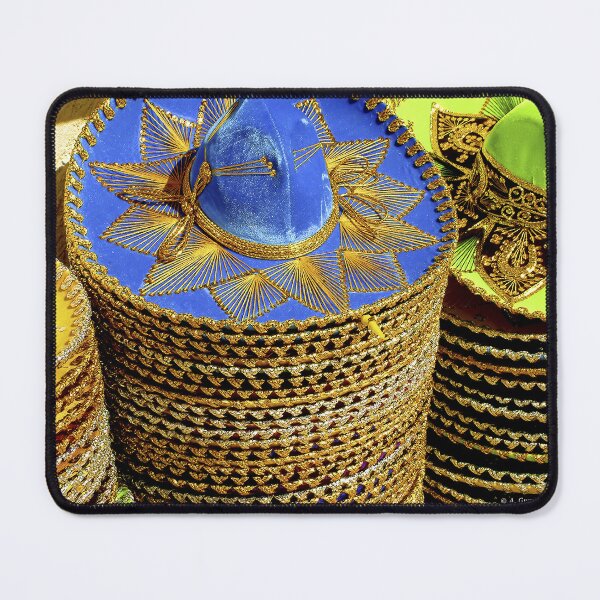 Item preview, Mexican Sombreros Stacked at Outdoor Market designed and sold by AMacGPhilly.