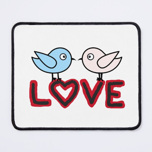 Item preview, Two Love Birds designed and sold by Digitaload.
