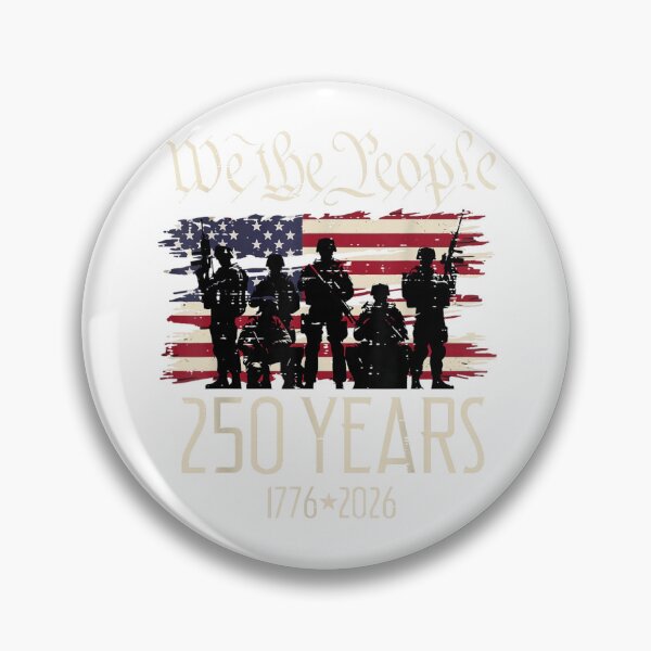 Item preview, We The People 250 Years 1776 2026 United States Patriot Veteran Military Anniversary designed and sold by GrumpySableye.