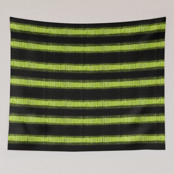 Item preview, Grunge Stripes in Black and Green designed and sold by LAEC-Shop.