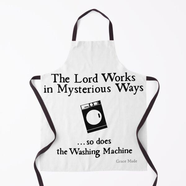 Item preview, The Lord Works in Mysterious Ways... so does the Washing Machine designed and sold by GraceMadeArt.