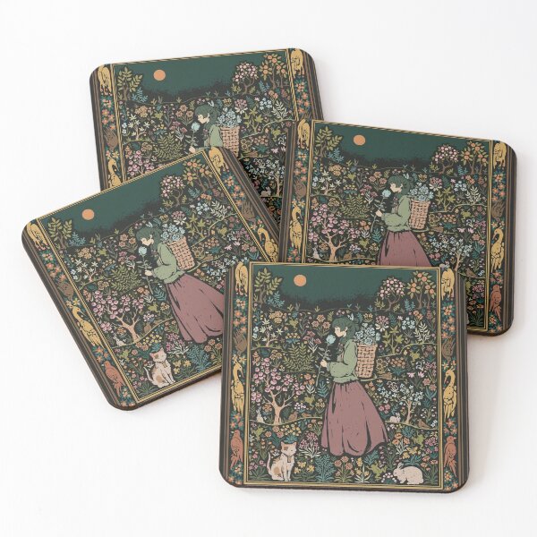 Item preview, Abstract Floral Mao designed and sold by Rozenta.