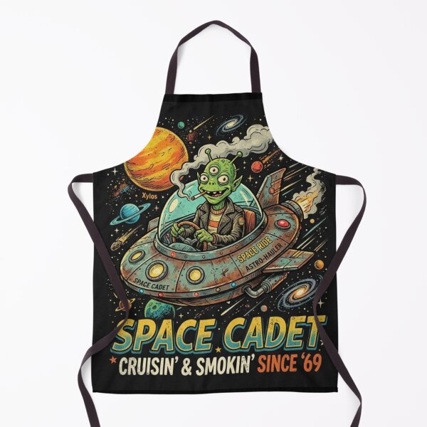 Item preview, Smoking Alien UFO designed and sold by ALL ART .
