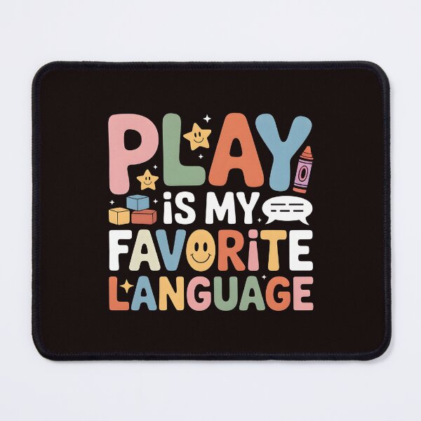 Item preview, Play Is My Favorite Language T-Shirt – Cute Speech Therapy for Pediatric Speech Therapist designed and sold by Redgiant87x.