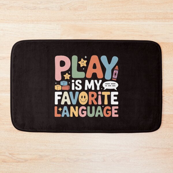 Item preview, Play Is My Favorite Language T-Shirt – Cute Speech Therapy for Pediatric Speech Therapist designed and sold by Redgiant87x.