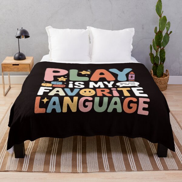 Item preview, Play Is My Favorite Language T-Shirt – Cute Speech Therapy for Pediatric Speech Therapist designed and sold by Redgiant87x.