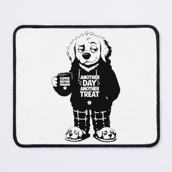Item preview, Sleepy Dog Coffee Before Humans – Funny Pajama Puppy Lover Cute Coffee Lover Design designed and sold by Digicraft-shop.