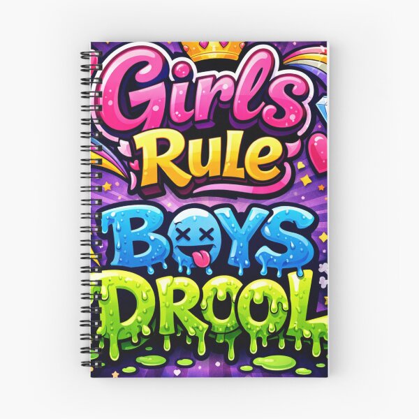 Item preview, Girls Rule Boys Drool designed and sold by Resilient Roots Customs Oakland.