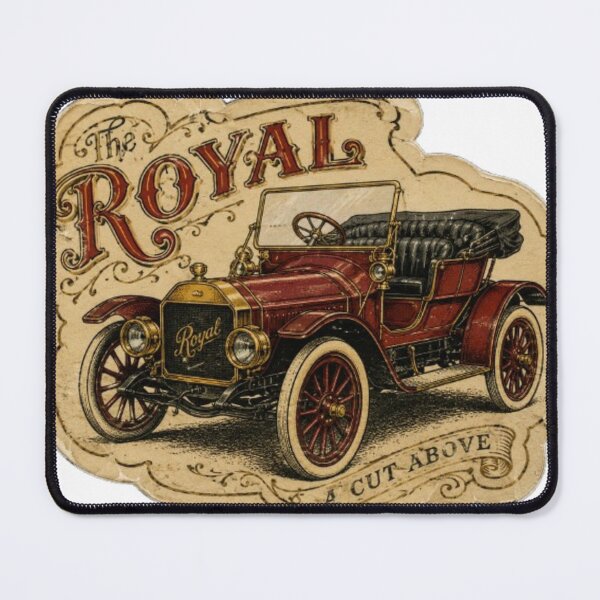 Item preview, Vintage Red Royal Antique Touring Car designed and sold by AuraAuto.