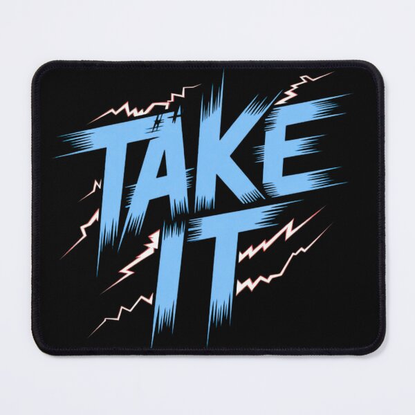 Item preview, Take It Typography Lightning Design | Bold Motivational Graphic designed and sold by STREETEES CLUB.