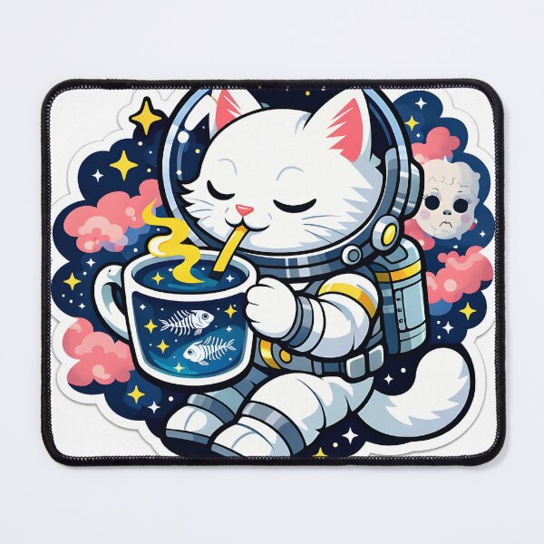 Item preview, Cosmic space cat designed and sold by BendyJ-Art.