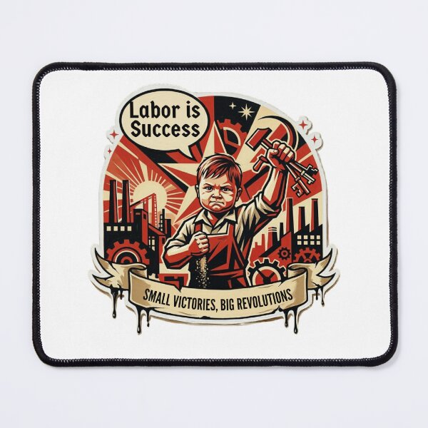 Item preview, Success Kid Soviet Propaganda- "Small Victories, Great Revolutions" designed and sold by PixelsTelas.