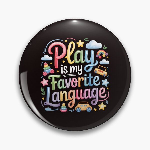 Item preview, Play Is My Favorite Language T-Shirt – Pediatric Speech Therapist Gift Idea designed and sold by Redgiant87x.