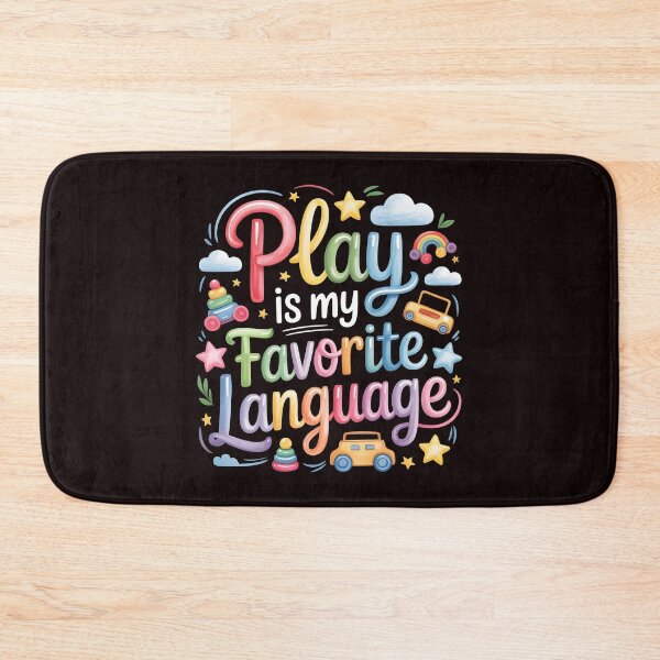 Item preview, Play Is My Favorite Language T-Shirt – Pediatric Speech Therapist Gift Idea designed and sold by Redgiant87x.