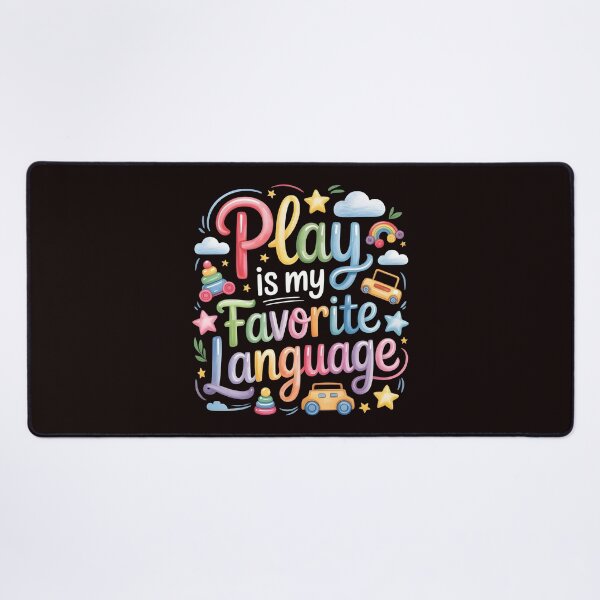Item preview, Play Is My Favorite Language T-Shirt – Pediatric Speech Therapist Gift Idea designed and sold by Redgiant87x.