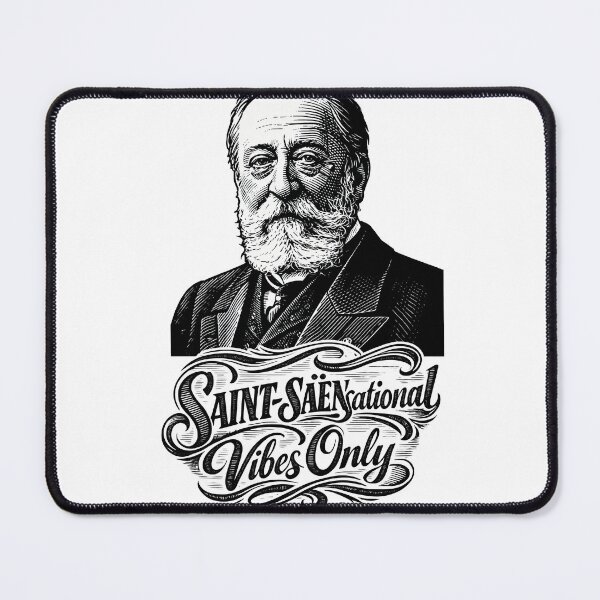 Item preview, Wall Art - Postcard - Saint‑Saënsational Vibes designed and sold by ForeverPrintsOK.