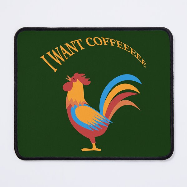 Item preview, Funny Rooster Coffee Lover Illustration designed and sold by Laanas55.