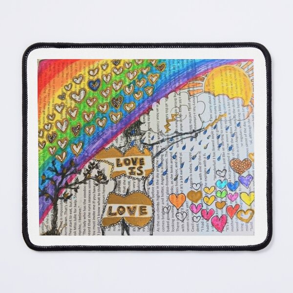 Item preview, A Pride Design Rainbow Heart Forest Love Is Love designed and sold by hogelstick.