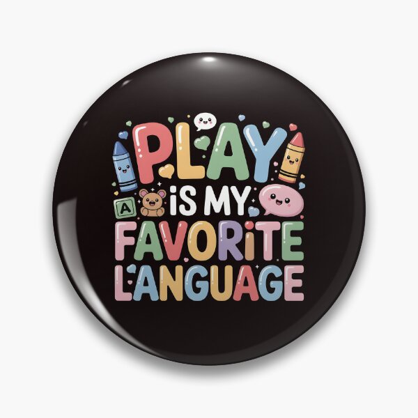Item preview, Play Is My Favorite Language T-Shirt – Speech Therapy for Child Development Professionals designed and sold by Redgiant87x.