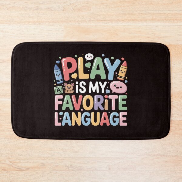 Item preview, Play Is My Favorite Language T-Shirt – Speech Therapy for Child Development Professionals designed and sold by Redgiant87x.