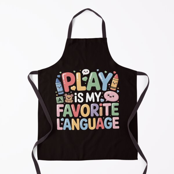 Item preview, Play Is My Favorite Language T-Shirt – Speech Therapy for Child Development Professionals designed and sold by Redgiant87x.