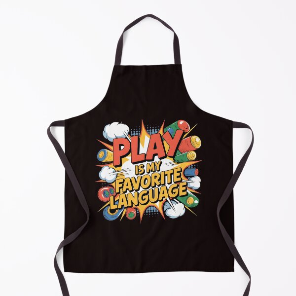 Item preview, Play Is My Favorite Language T-Shirt – Colorful Speech Pathologist Apparel designed and sold by Redgiant87x.