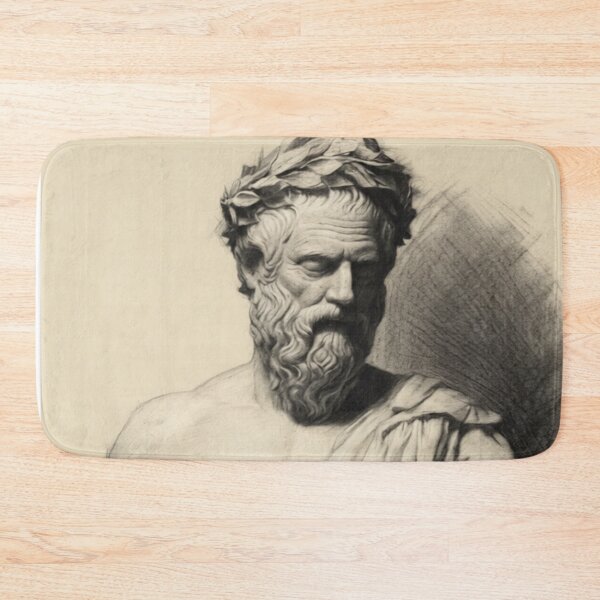 Item preview, It's Greek to me medieval sculpture art designed and sold by Robo-Mart Smart Shopping.