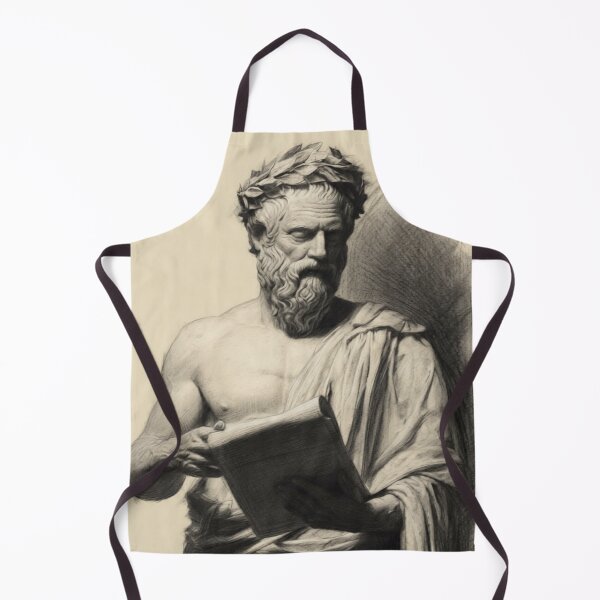 Item preview, It's Greek to me medieval sculpture art designed and sold by Robo-Mart Smart Shopping.